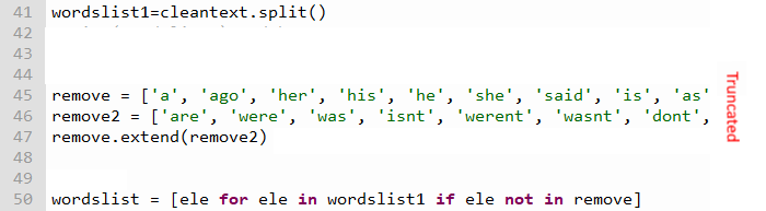 Word Cloud III – Python & Excel together – Musings by FlyingSalmon